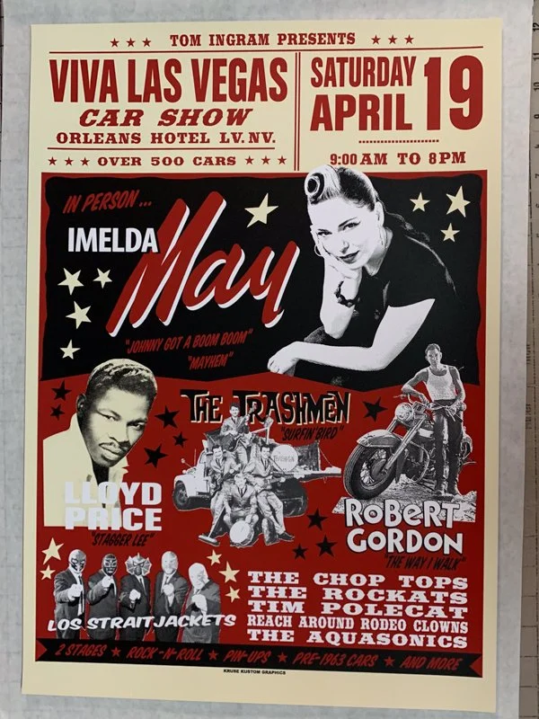 Kozik Smokin Bunny Vintage Poster Pop Sticker — PosterPop.com